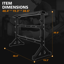 Load image into Gallery viewer, Dumbbell Rack Stand, Multifunctional Barbell Rack