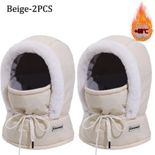 Load image into Gallery viewer, Cold Weather Thermal Balaclava Scarf Winter Windproof Hood Hat Plush Neck Warmer Ski Face Mask