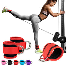 Load image into Gallery viewer, Fitness Ankle Strap For Cable Machines Leg Exercises