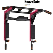Load image into Gallery viewer, Chin Up Bar Wall Mounted Pull Up Bar