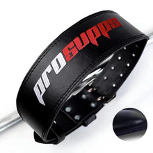 Load image into Gallery viewer, Weight Lifting Leather Belt