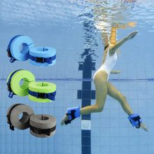 Load image into Gallery viewer, 1 Pair EPS Foam Aquatic Cuffs Swimming Leggings Arm Floating Ring