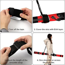 Load image into Gallery viewer, Skimate Carrier Strap Clipstick Ski Mate Portable Skis Straps