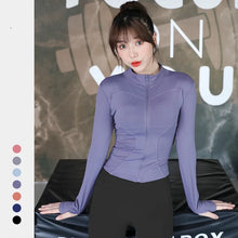 Load image into Gallery viewer, 2024 Women Sport Jacket Zipper Yoga Coat