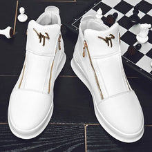 Load image into Gallery viewer, Hot Fashion White Men's Sneakers Man High-top Superstar Skateboard Shoes