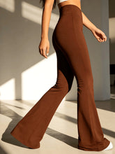 Load image into Gallery viewer, Women V Waist Flare Leggings High Waist Butt Lifting Bootcut Yoga Pants