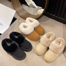 Load image into Gallery viewer, 2024 New Warm Boots Women Winter Flats Shoes Short Plush Fur Ankle Snow Boots