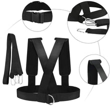 Load image into Gallery viewer, Resistance Bands Fitness Sled Harness Vest with Pad