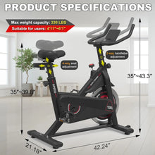 Load image into Gallery viewer, Exercise Bikes Stationary,Exercise Bike for Home Indoor Cycling
