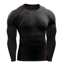 Load image into Gallery viewer, Compression Long Sleeve T Shirt Men Elastic Training T-shirt