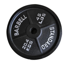 Load image into Gallery viewer, Cast iron Baked Paint Barbell Piece, Weightlifting Plates