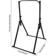 Load image into Gallery viewer, Foldable Adjustable Durable Free Standing Pull Up Bar