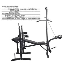 Load image into Gallery viewer, Best Selling Multi Functional Weightlifting Adjustable Decline Weight Lifting Bench Press