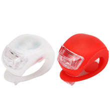 Load image into Gallery viewer, 2 PCS Silicone Bicycle Front Rear Light Set Night Riding Safety