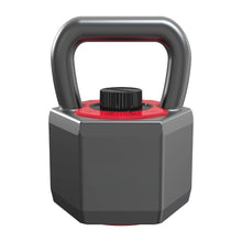 Load image into Gallery viewer, 25 lbs SmartStack Wide handle Adjustable Kettlebell, 40 lbs, Black