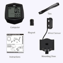 Load image into Gallery viewer, 1PCS Waterproof Wired Digital Bike Ride Speedometer Odometer