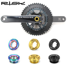 Load image into Gallery viewer, 1pc Risk M20*8 Titanium Alloy Crank Cover,for Deore/XT/XTR 105/SLX/UT/DA Bike