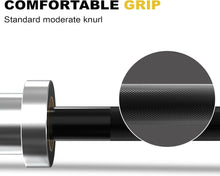 Load image into Gallery viewer, Chrome Olympic Barbell Bar