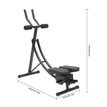 Load image into Gallery viewer, Foldable Ab Machine, 3-Gear Core Abdominal Trainer