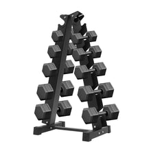 Load image into Gallery viewer, 3-Tier Capacity 660 lbs Dumbbell Storage Rack Stand