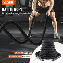 Load image into Gallery viewer, VEVOR Battle Rope Polyester Exercise Rope Battle Exercise Equipment