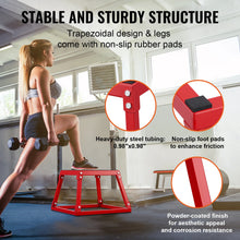 Load image into Gallery viewer, VEVOR 12/18 Inch Plyometric Jump Box Anti-Slip Fitness