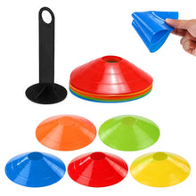 Load image into Gallery viewer, 10Pcs Soccer Disc Cone Set Football Agility Training