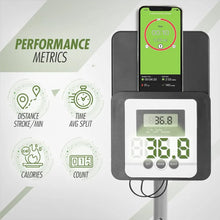 Load image into Gallery viewer, Smart Home Rowing Machine Bluetooth Compact Foldable Magnetic Rower with Fitness APP