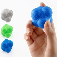 Load image into Gallery viewer, 1Pc Hexagonal Reaction Ball Silicone Agility Coordination Reflex Exercise