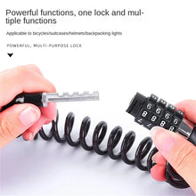 Load image into Gallery viewer, Bicycle Lock Steel Wire Chain Lock