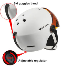 Load image into Gallery viewer, Winter Sports Helmet with Goggles for Adults, Ideal for Skiing