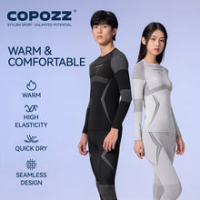 Load image into Gallery viewer, COPOZZ Winter Ski Thermal Underwear Sets Men Women