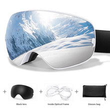 Load image into Gallery viewer, Men Women Outdoor Sports Ski goggles Anti-fog Snowboarding Snowmobile Glasses