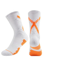 Load image into Gallery viewer, High-quality men's sports socks, mid-calf length, suitable for running, basketball