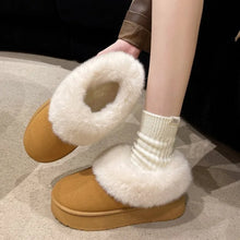 Load image into Gallery viewer, 2024 New Warm Boots Women Winter Flats Shoes Short Plush Fur Ankle Snow Boots