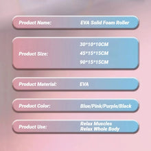 Load image into Gallery viewer, Hexagonal Yoga Roller: EVA Foam Cylinder
