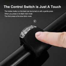 Load image into Gallery viewer, 2 PCS Silicone Bicycle Front Rear Light Set Night Riding Safety