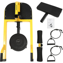 Load image into Gallery viewer, Multi-Function Deep Sissy Squat Machine Yellow and Black Home Gym