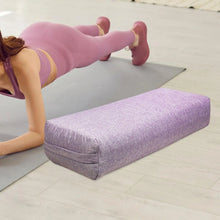 Load image into Gallery viewer, Versatile Yoga Bolster Support Cushion Removable Cover for Poses Modification Meditation