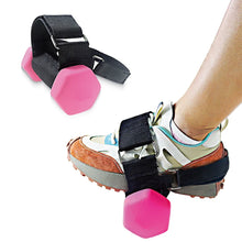 Load image into Gallery viewer, 1/2pcs Dumbbell Ankle Strap Weight Lifting Foot Bands Tibialis Trainer Leg Muscle