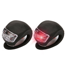 Load image into Gallery viewer, 2 PCS Silicone Bicycle Front Rear Light Set Night Riding Safety