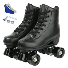 Load image into Gallery viewer, PU Leather Roller Skates Skating Shoes