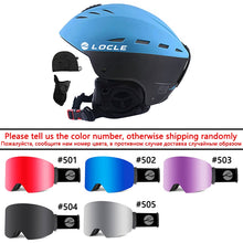 Load image into Gallery viewer, LOCLE Ski Helmet Men and Women Skiing Helmet Kids Boys Girls Ski Skateboard