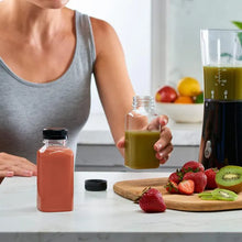 Load image into Gallery viewer, 8OZ Plastic Bottles With Caps small juice containers