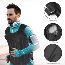 Load image into Gallery viewer, 3/15/20/35/50kg Loading Weight Vest Jacket Sand Clothing for Running