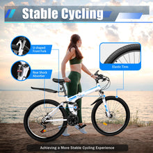Load image into Gallery viewer, 26 Inch Outdoor Mountain Bike, 21 Speed Foldable Bicycle