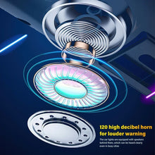 Load image into Gallery viewer, Bicycle Light Horn USB Bike Headlight