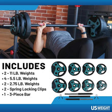 Load image into Gallery viewer, Barbell Weight Set for Home Gym