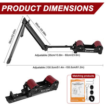Load image into Gallery viewer, Portable Bike Trainer with Adjustable Magnetic Resistance