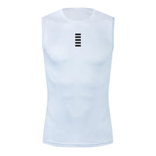 Load image into Gallery viewer, Reflective Cycling Base Layers White Cycling Undershirt